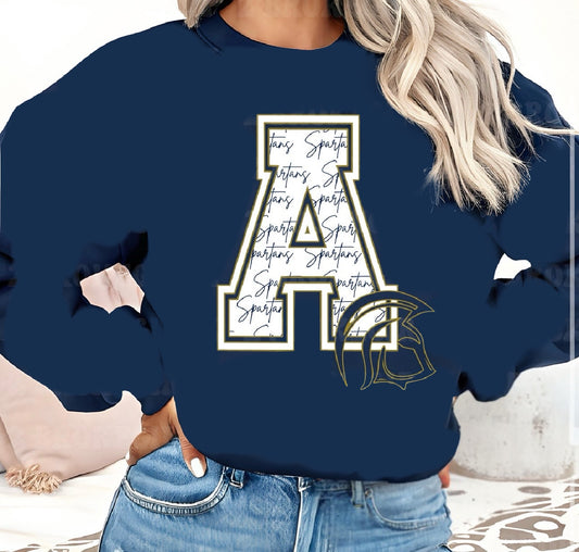 Spartan Academy Tee Or Sweatshirt Youth - Adult