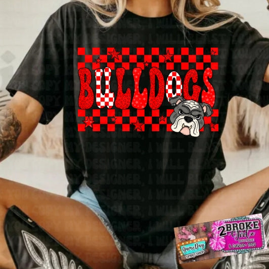 Bulldogs Stacked Checks