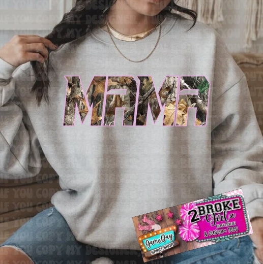 Camo Mama in pink