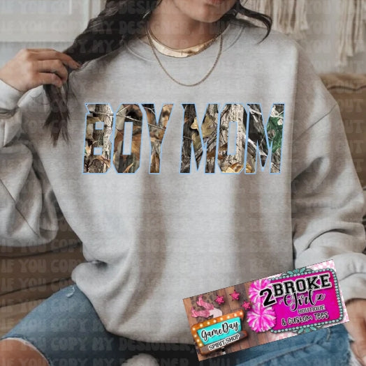 Boy Mom Camo